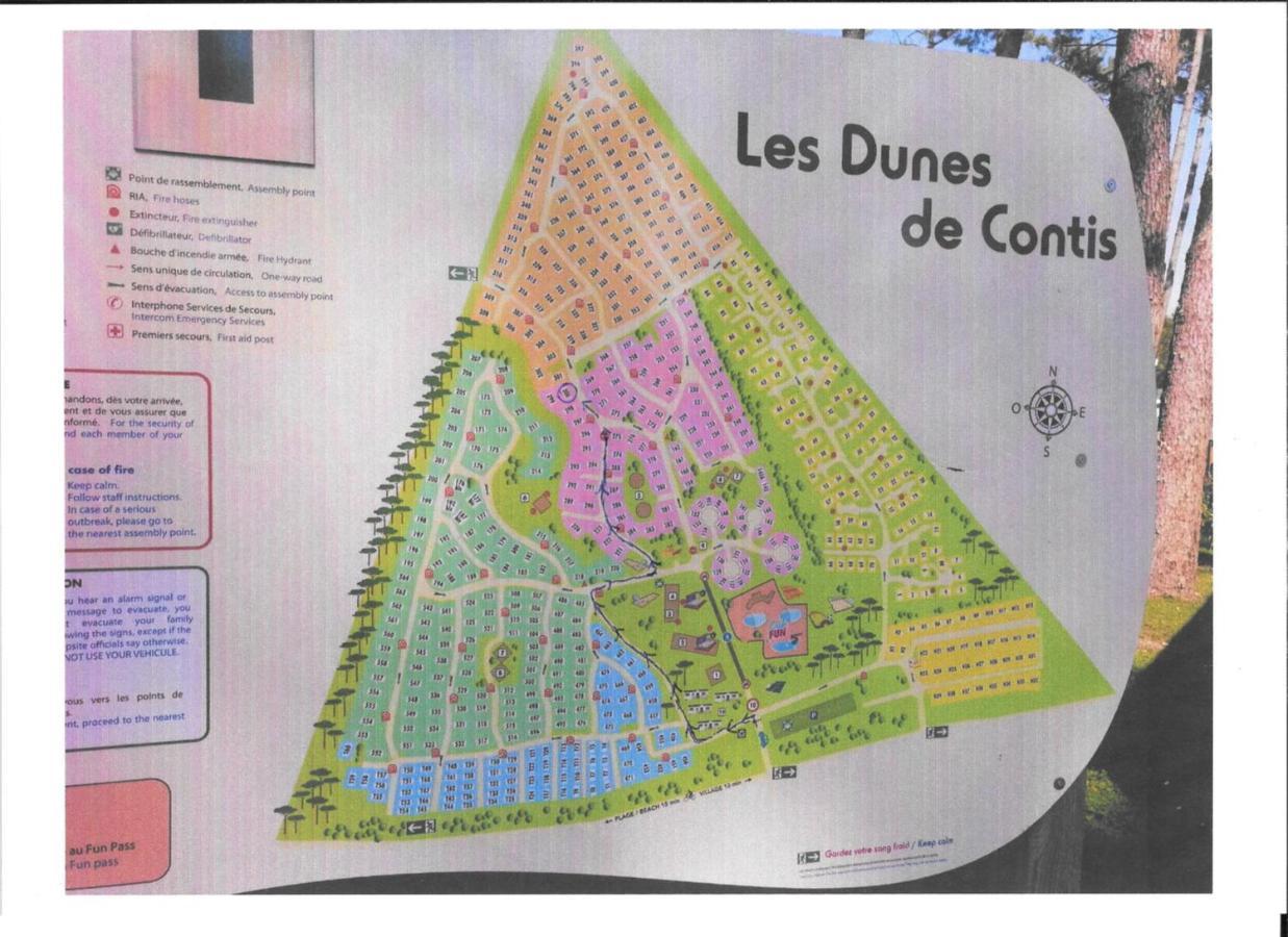 Mobilhome Cote Landaise Les Dunes De Contis 4 Saint-Julien-en-Born Exteriör bild