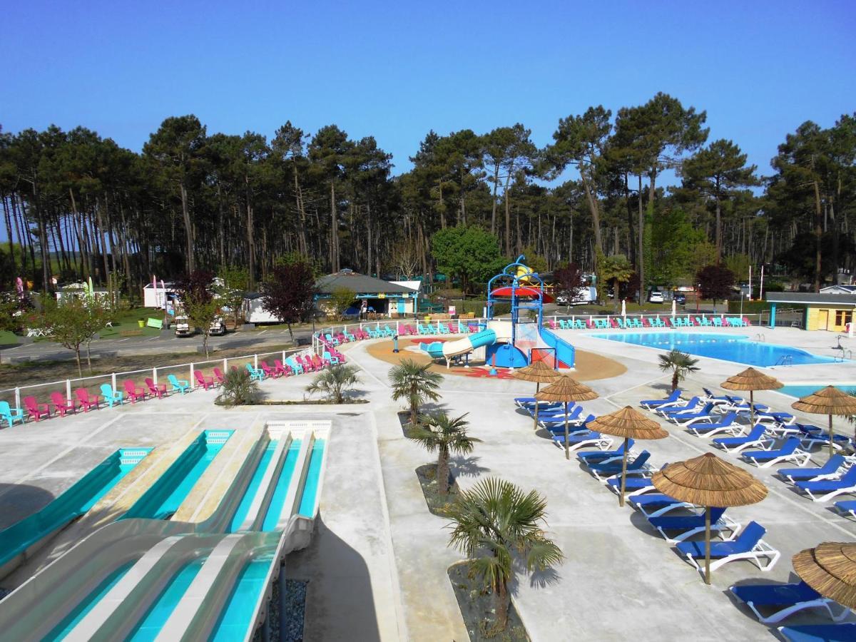 Mobilhome Cote Landaise Les Dunes De Contis 4 Saint-Julien-en-Born Exteriör bild